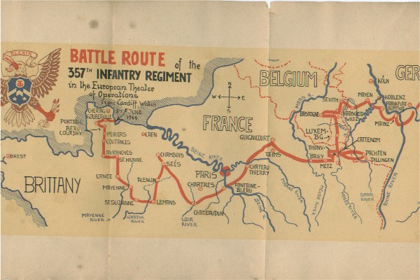 BATTLE ROUTE OF THE 90th INFANTRY DIVISION battle-route-of-the-90th-infantry-division